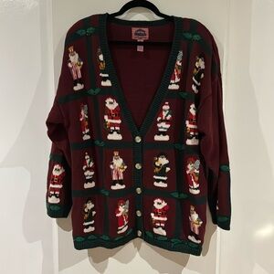 Iconic vintage Christmas cardigan